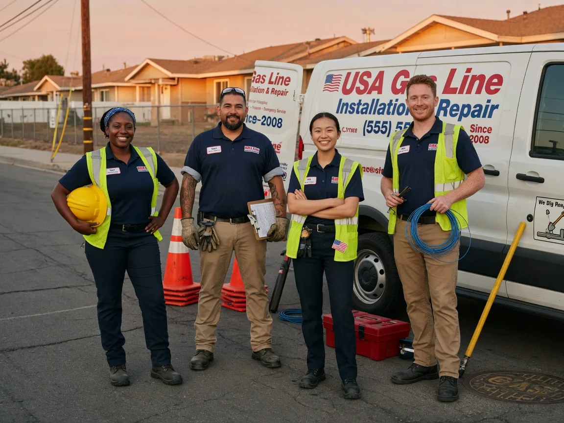 Gas Line Installation company in La Jose, PA